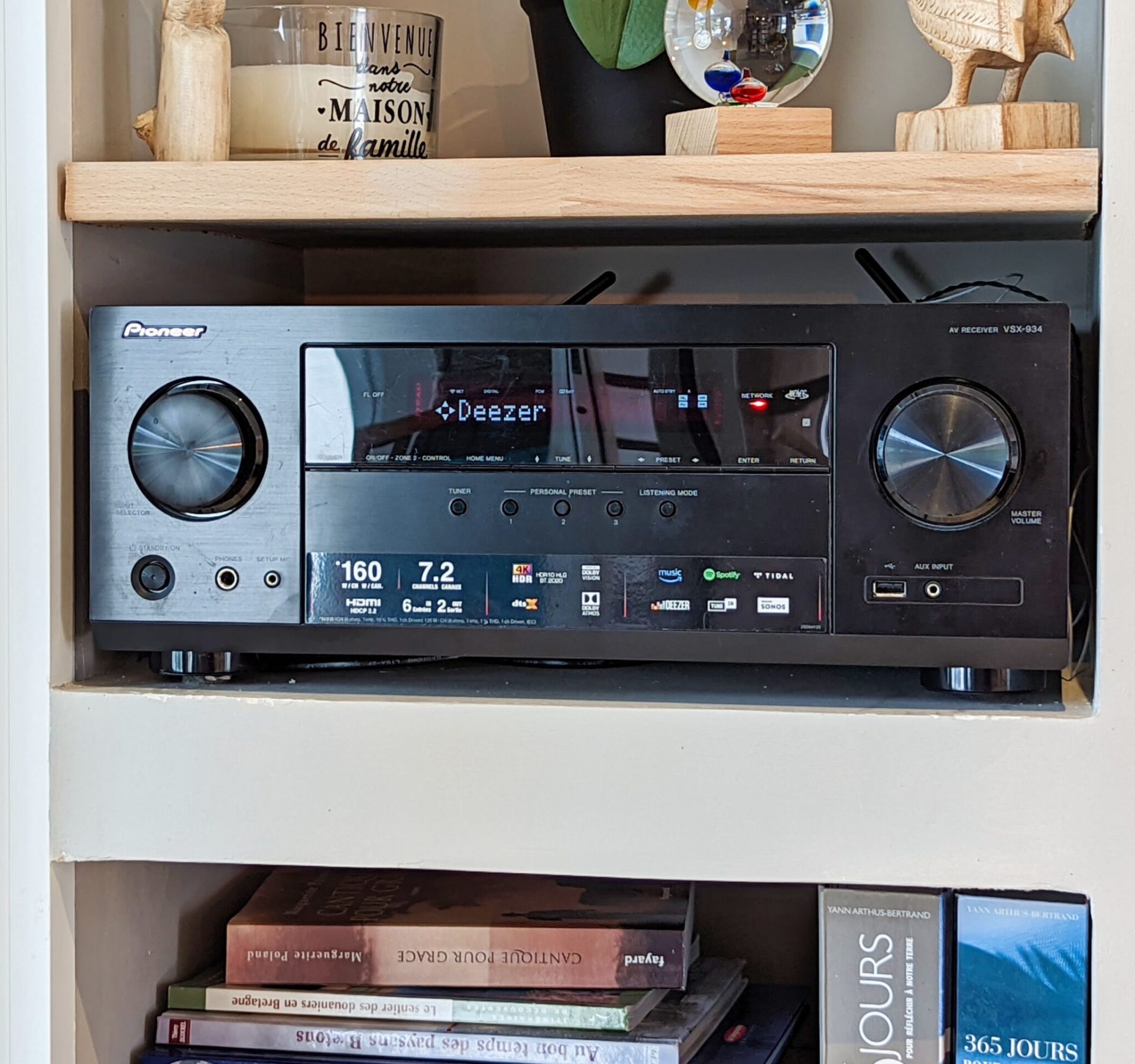 Sono connectée (Deezer, Bluetooth, Wifi, aux)